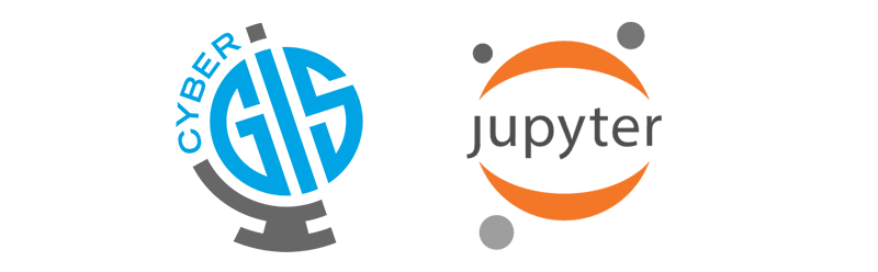 CyberGIS-Jupyter logo